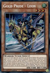 Gold Pride - Leon - MP24-EN075 - Prismatic Secret Rare - 1st Edition